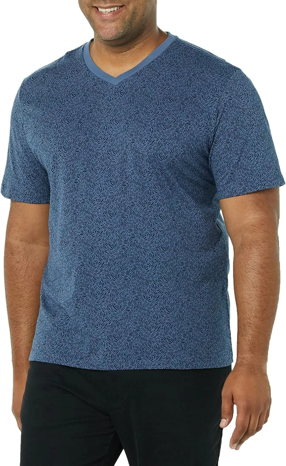 Amazon Essentials Men's Short-Sleeve V-Neck T-Shirts, Pack of 2