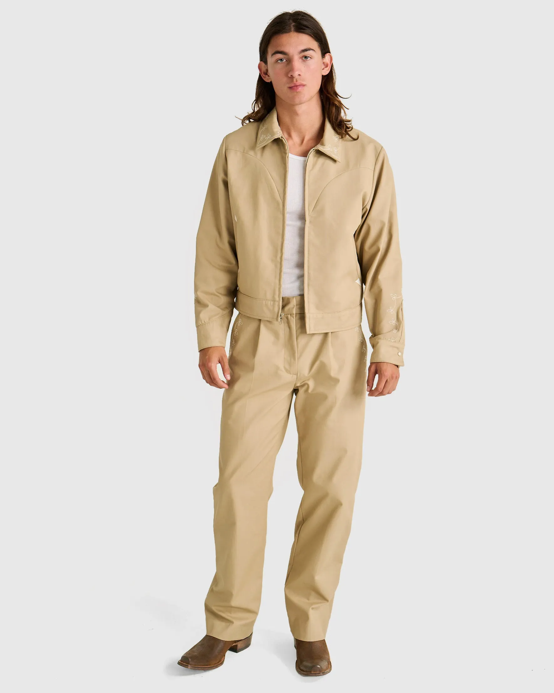 Charro Trouser (Tan)