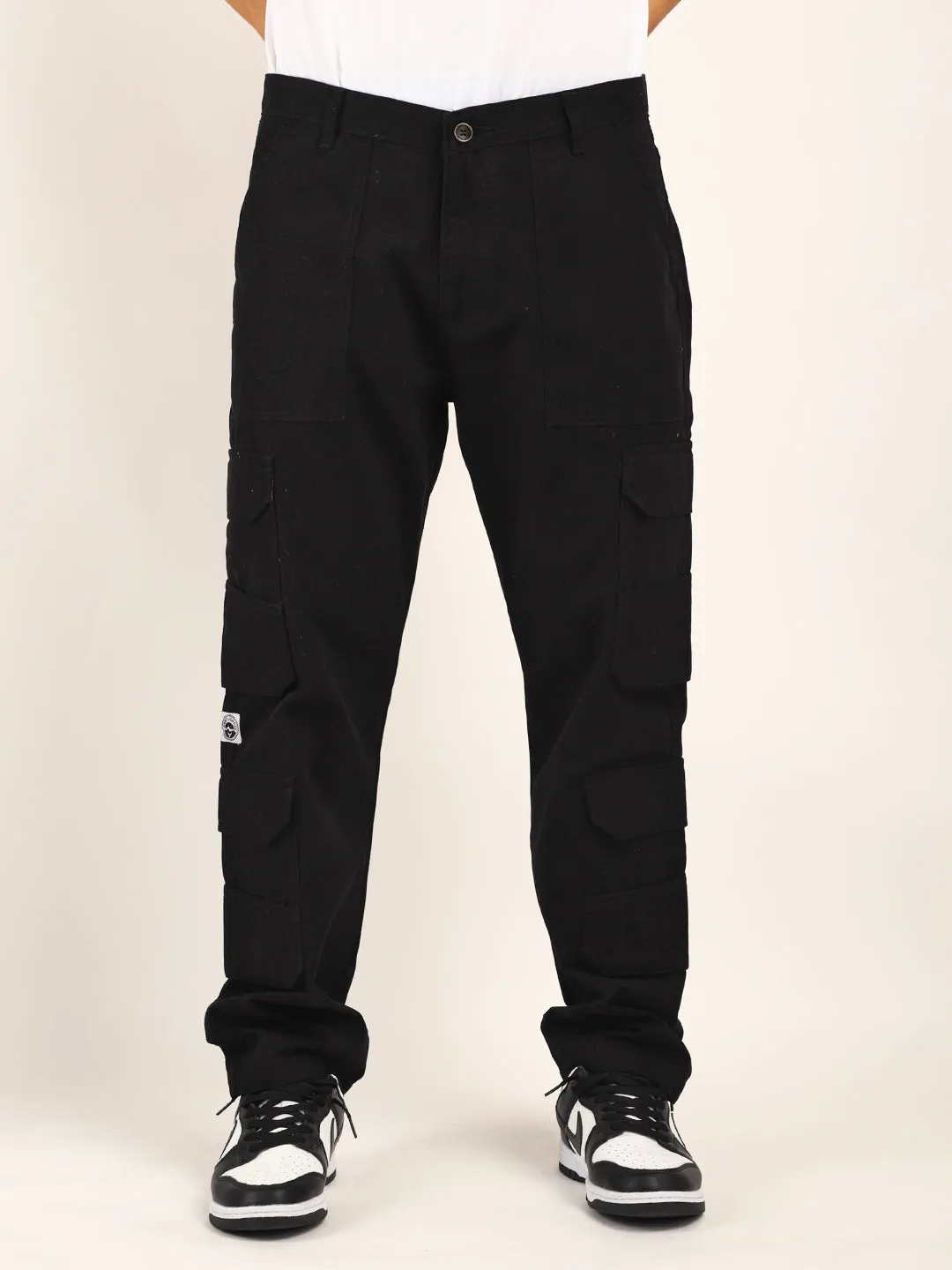 Cradel 8 Pocket Black Cargo