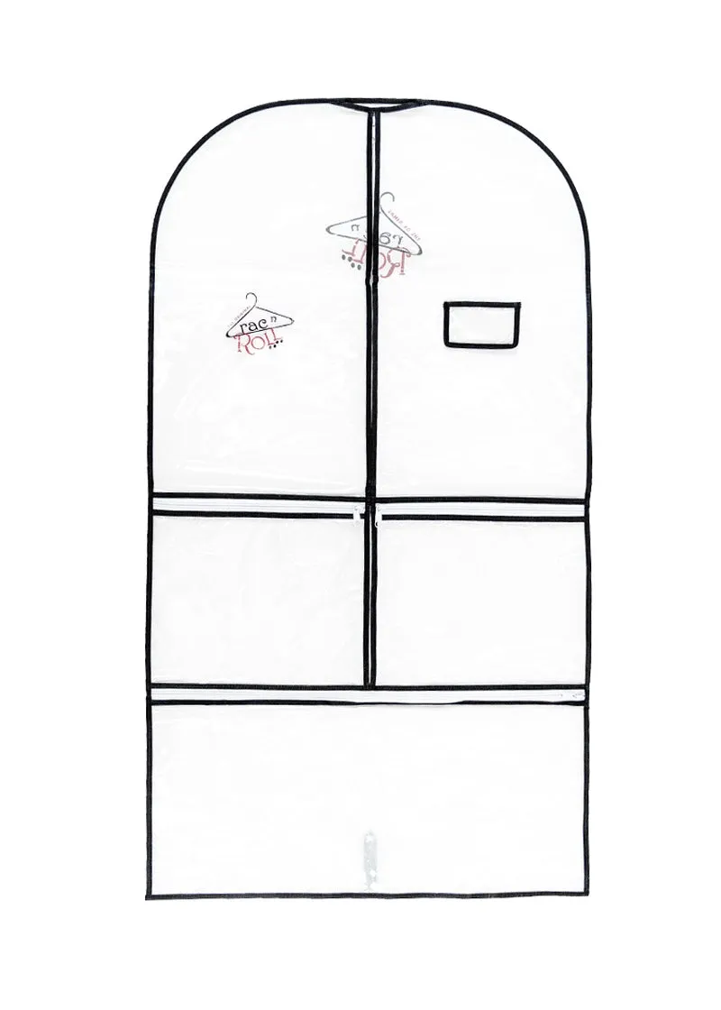 Half-Clear Long Garment Bag