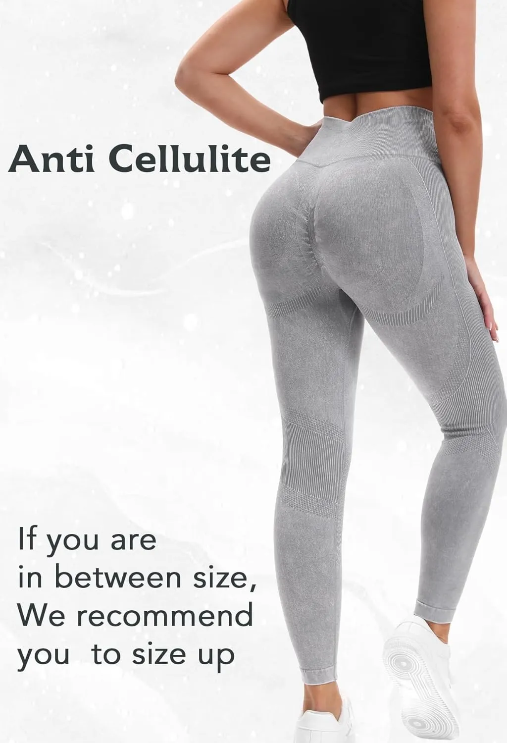 High Waisted Leggings for Women Tummy Control Soft Butt Lifting Yoga Pants Stretchy Workout Non See Through Leggings
