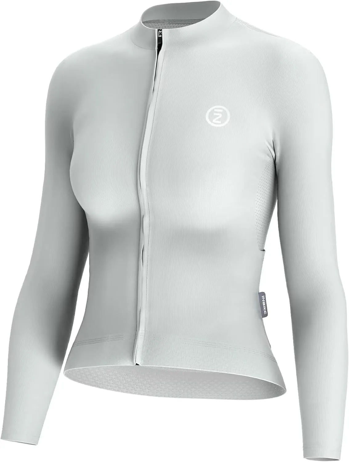 INBIKE Cycling Jersey Women Long Sleeve, Breathable Bike Shirts with Pockets, Bicycle Clothing for Road Biking Riding