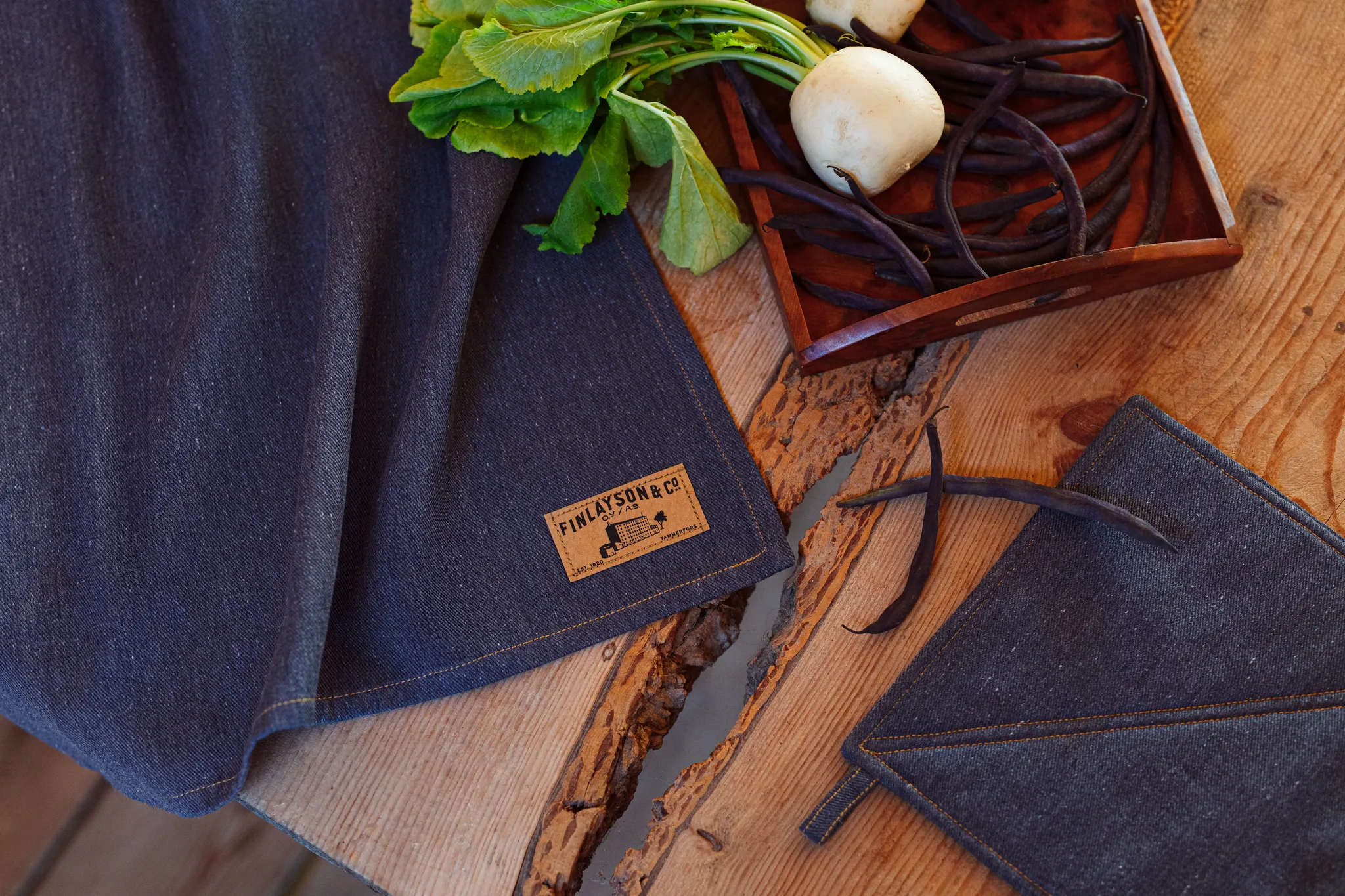 Old Jeans Potholder 2 pcs