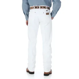 Wrangler Mens Cowboy Cut Original Fit Jean White